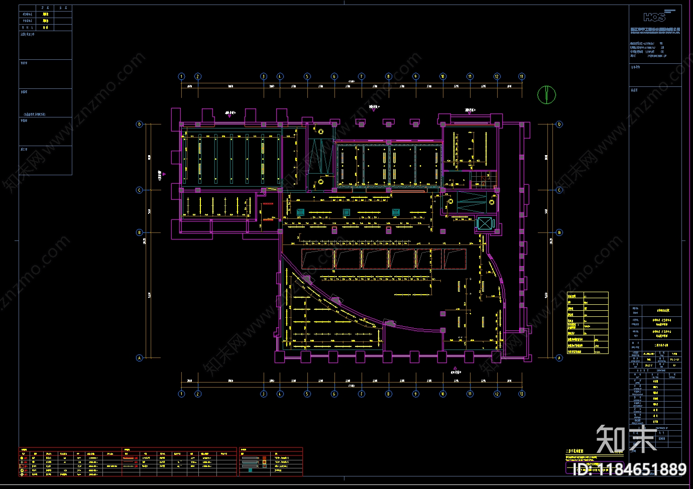 现代其他文化空间cad施工图下载【ID:1184651889】