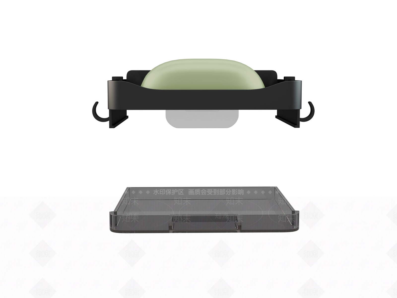 洗浴用品3D模型下载【ID:1184621729】