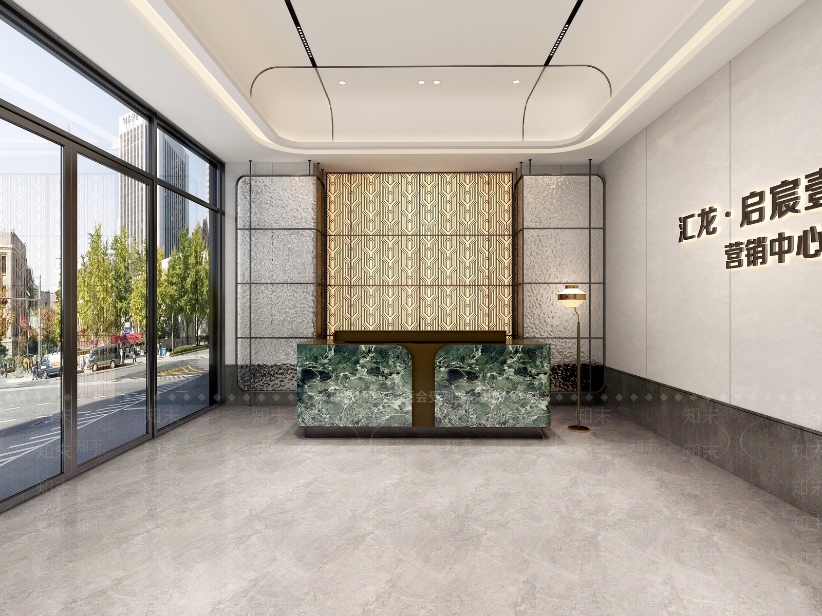 现代售楼处3D模型下载【ID:1184627560】