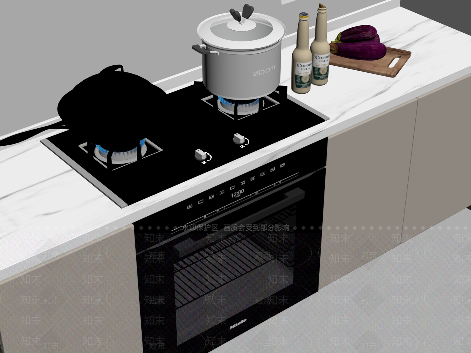 厨具SU模型下载【ID:1184650400】