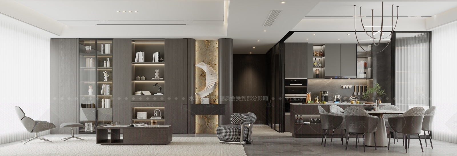 厨房岛台岛台3D模型下载【ID:1227364376】