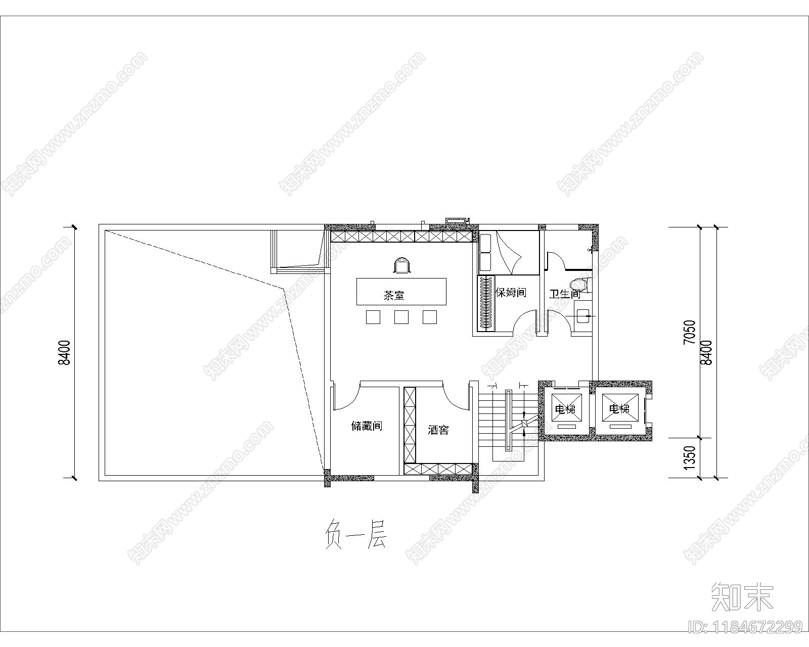 别墅施工图下载【ID:1184672299】