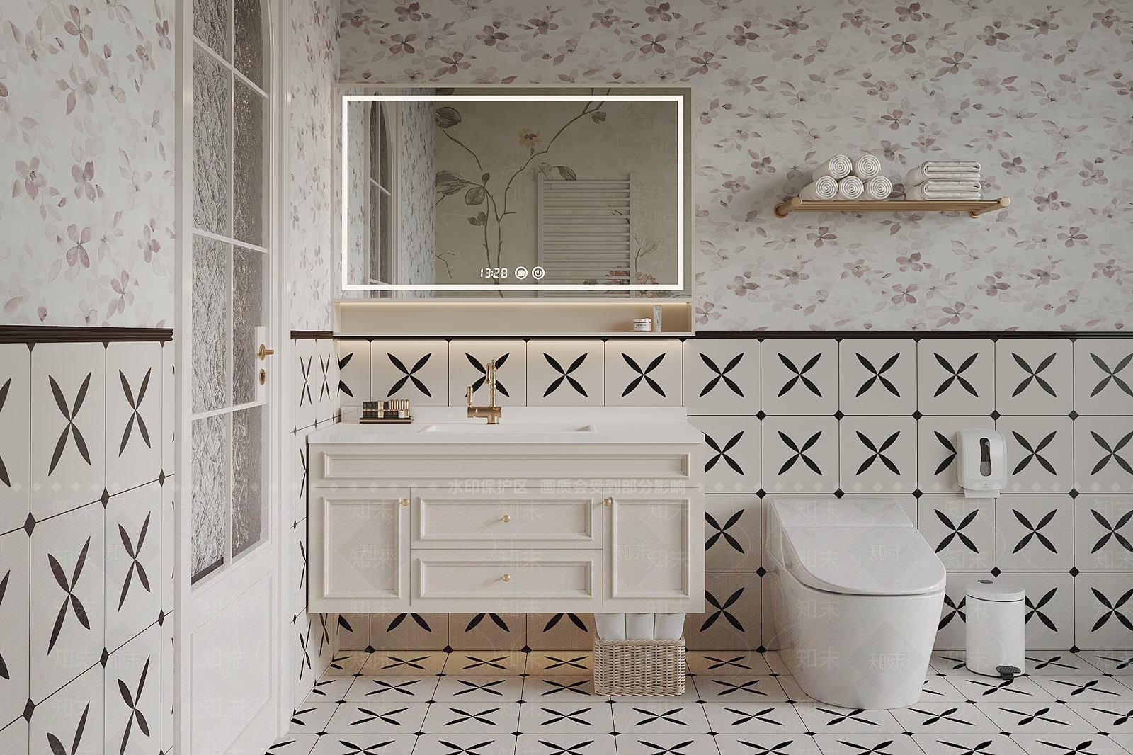 浴室柜3D模型下载【ID:1184672374】