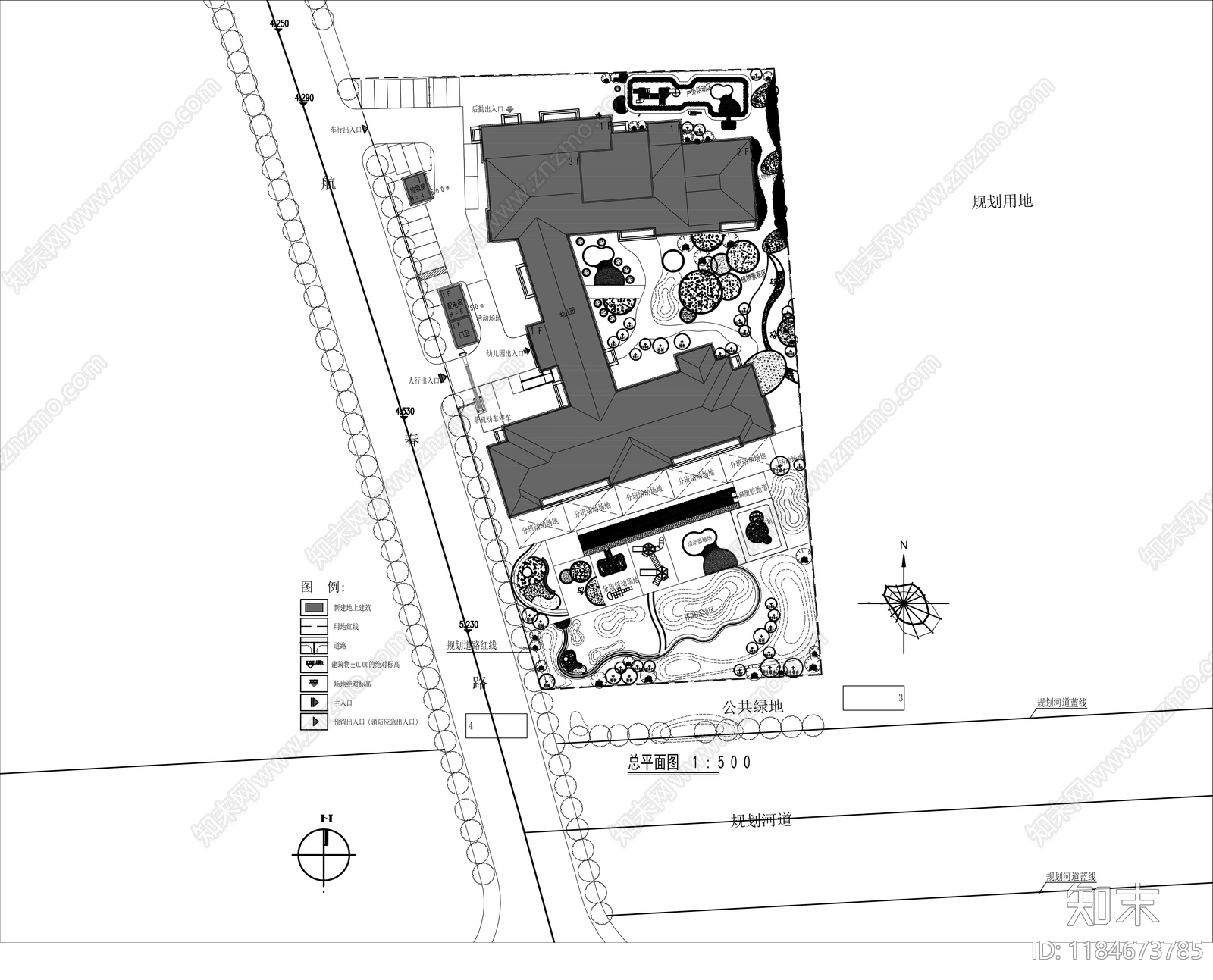 现代其他景观施工图下载【ID:1184673785】