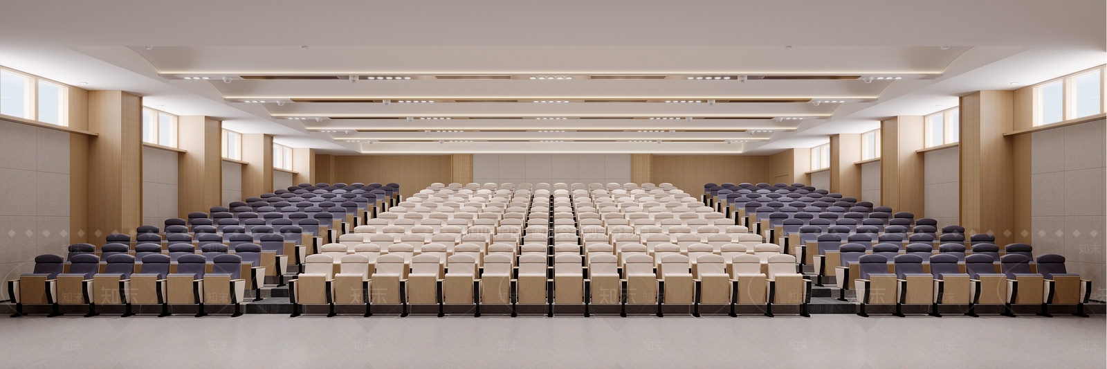 现代报告厅SU模型下载【ID:1184683480】