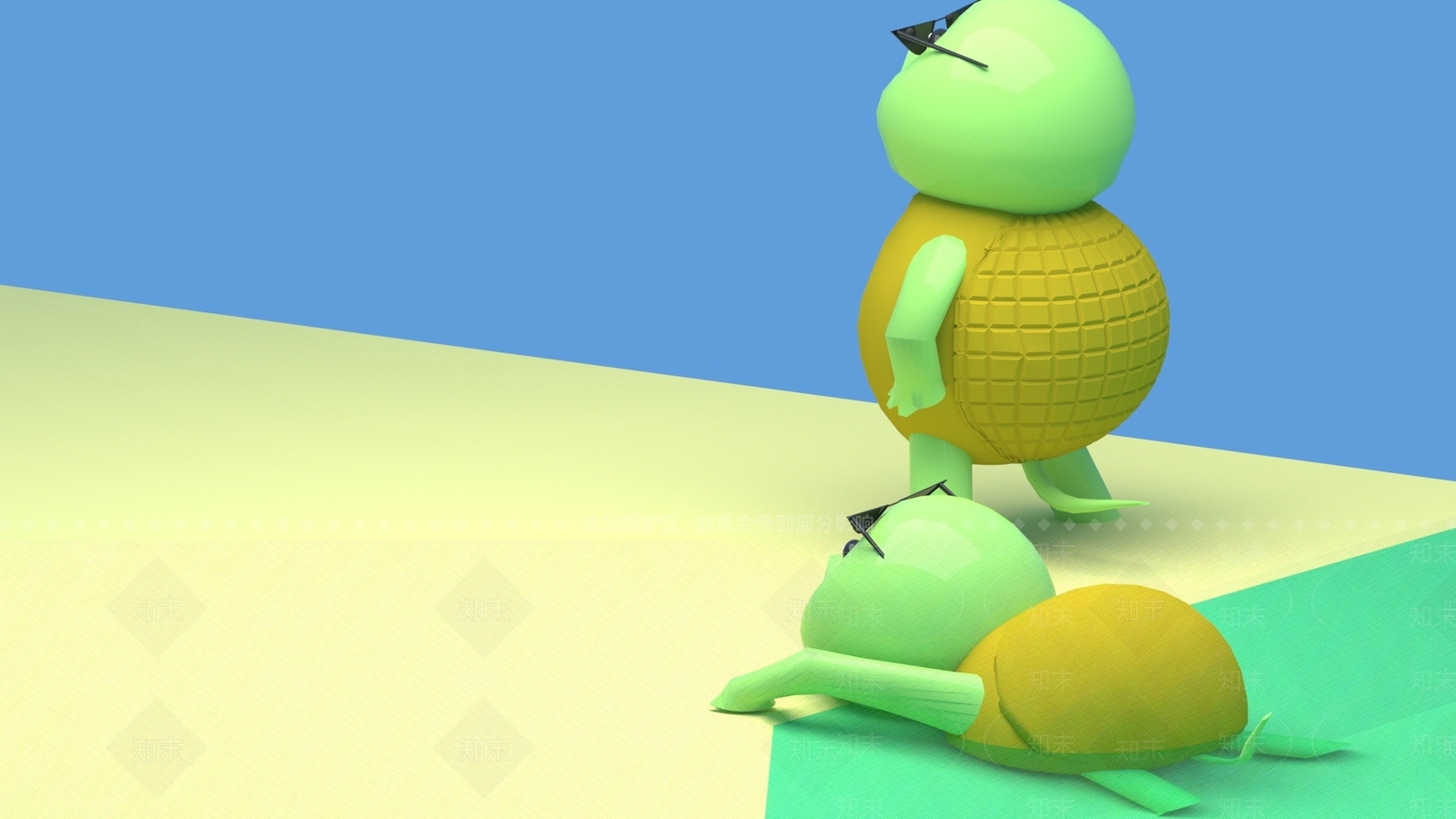 其他动物3D模型下载【ID:1184694300】