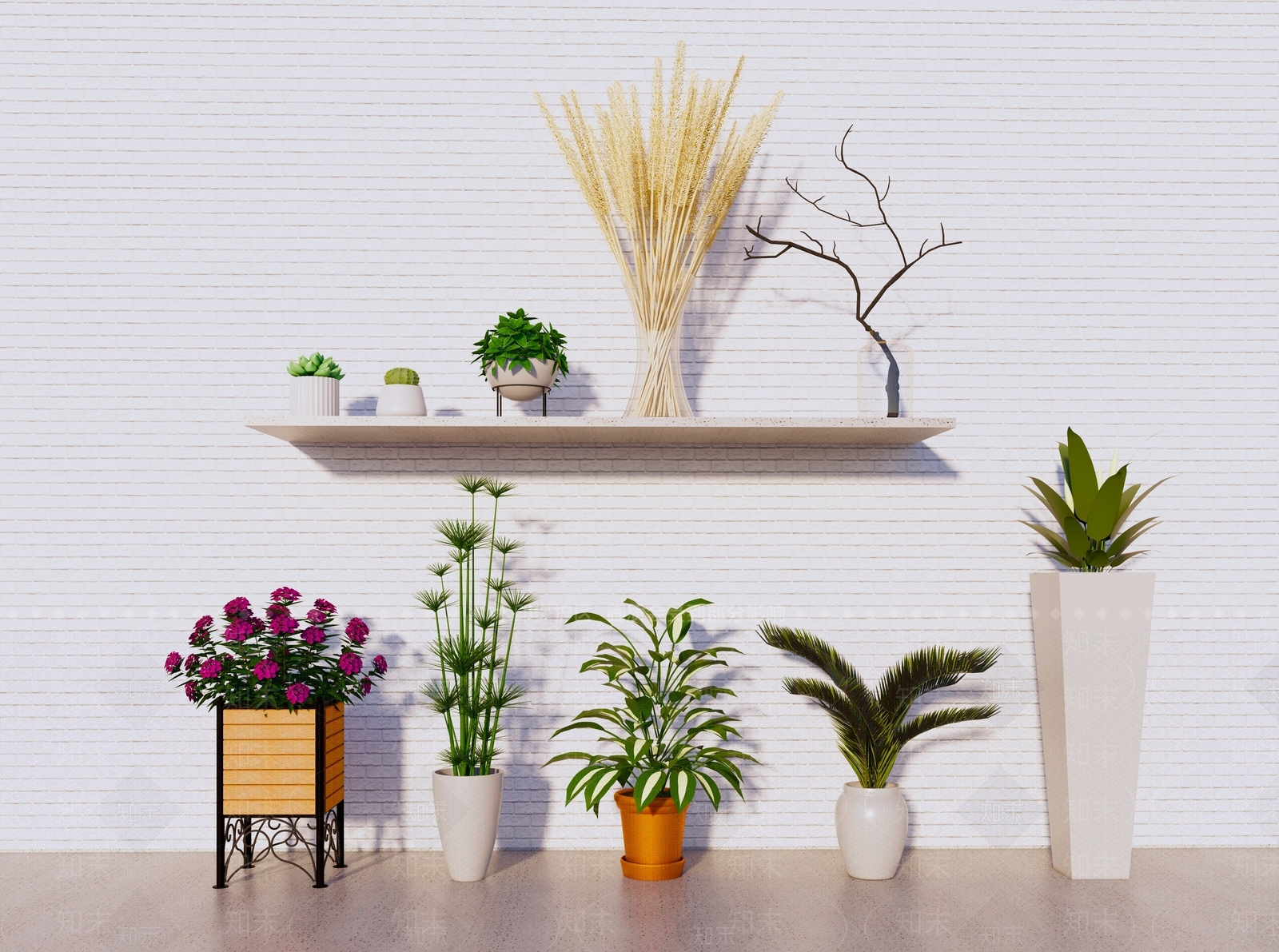 盆栽SU模型下载【ID:1184698427】