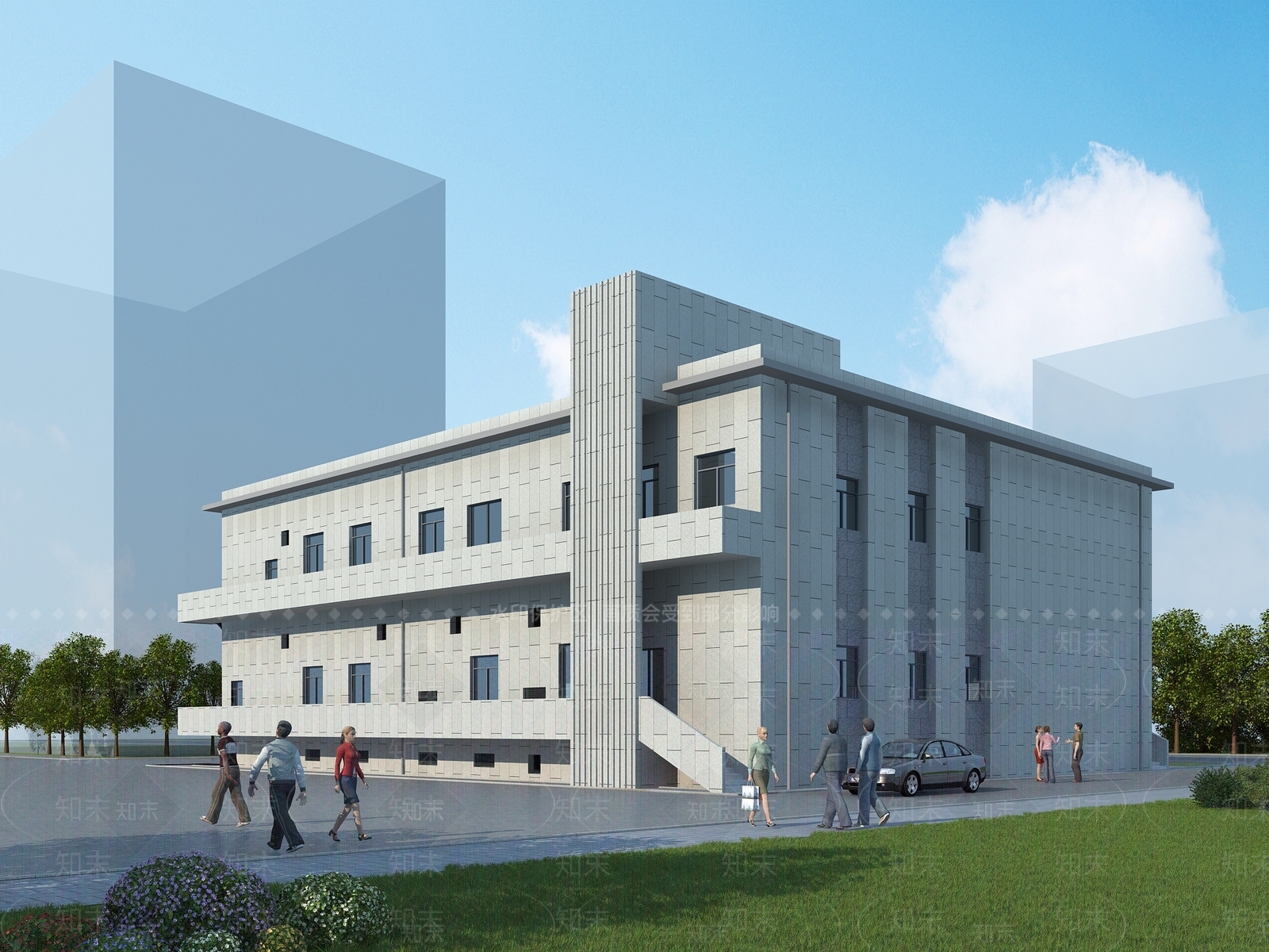 现代其他公共建筑3D模型下载【ID:1184703861】