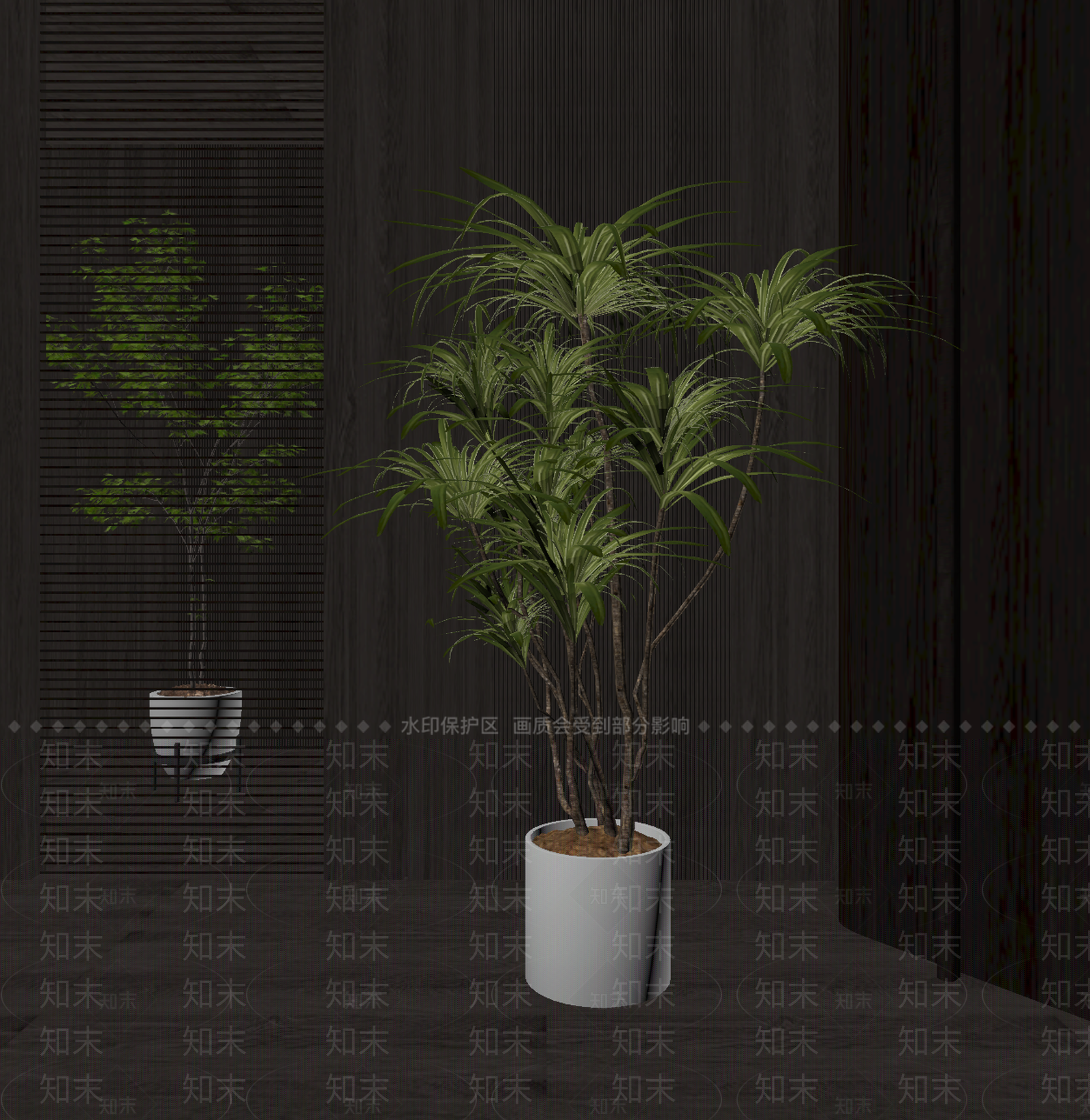 盆栽SU模型下载【ID:1184706596】