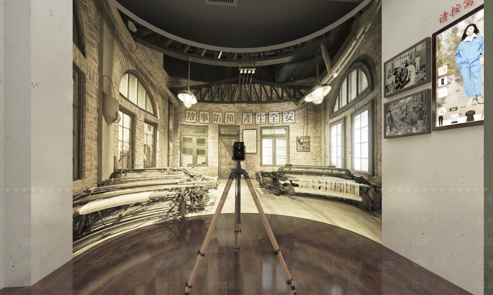 复古博物馆3D模型下载【ID:1184708606】
