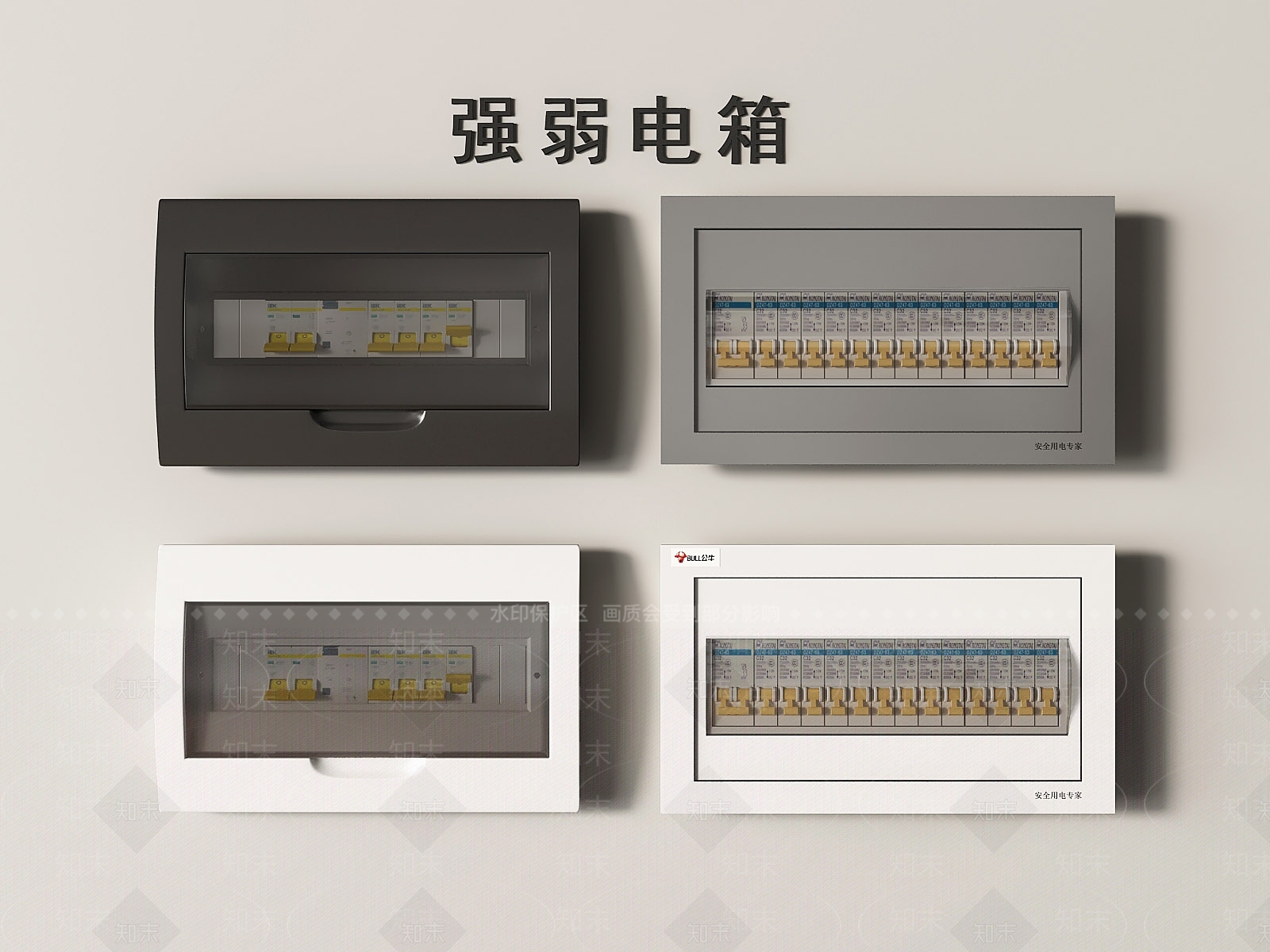 开关插座SU模型下载【ID:1184722528】