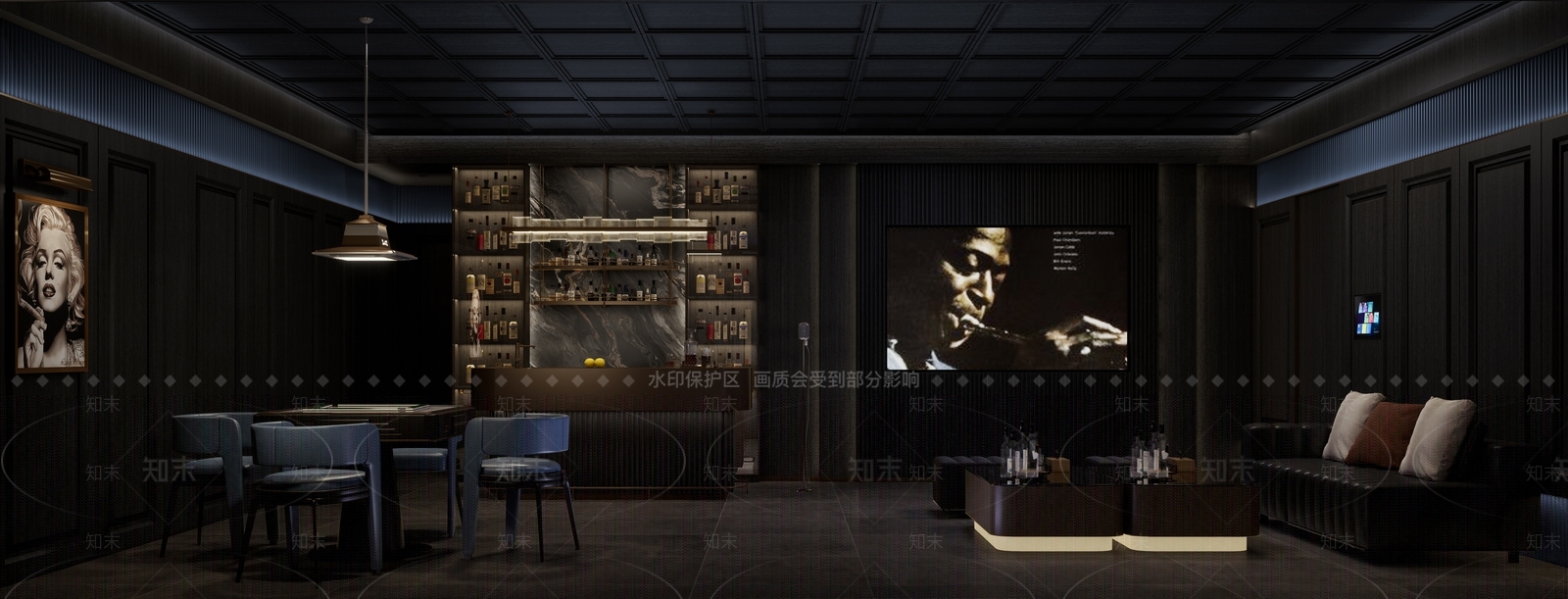 美式轻奢KTVSU模型下载【ID:1184724468】