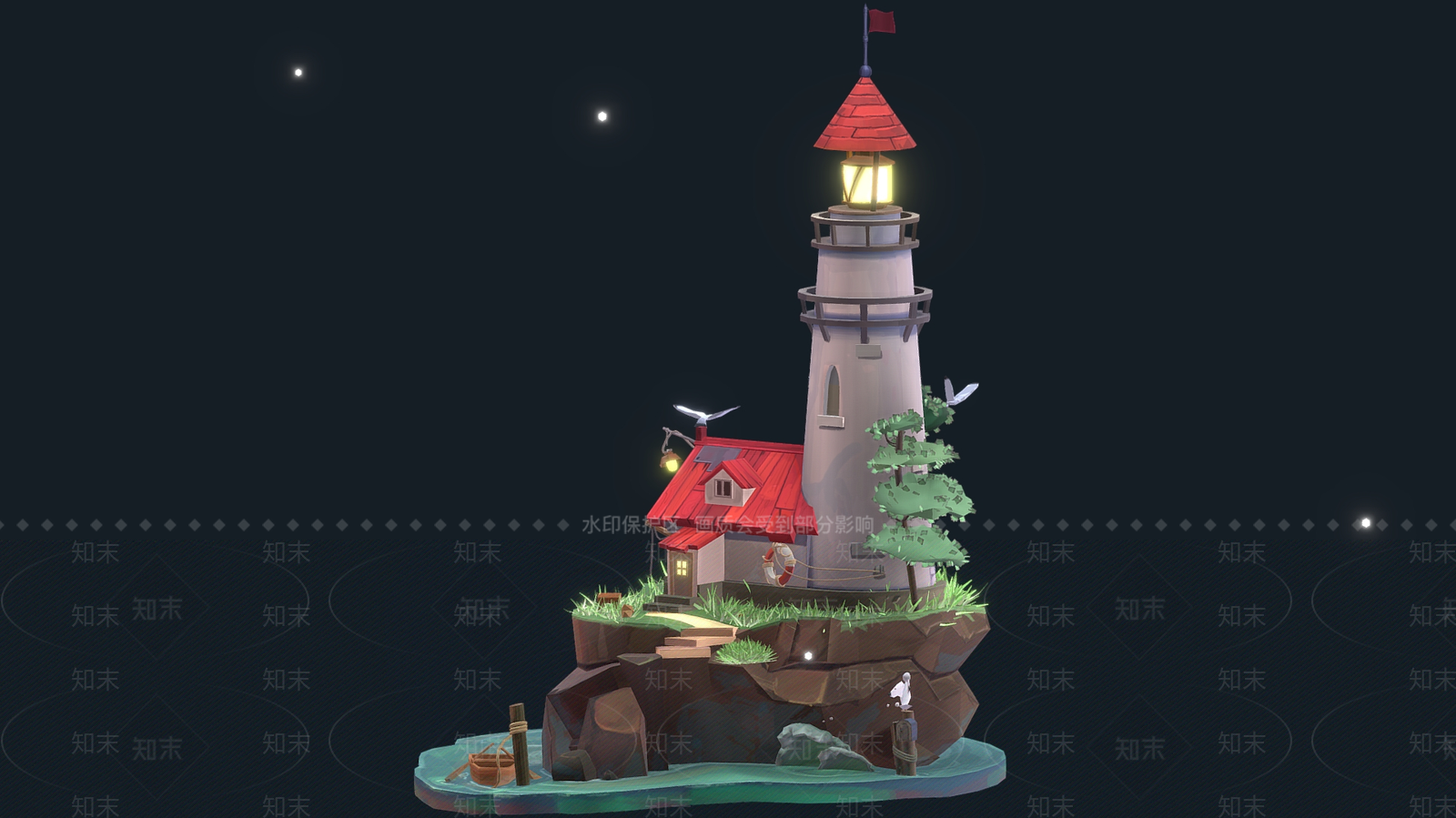 现代艺术风格建筑3D模型下载【ID:1184731132】