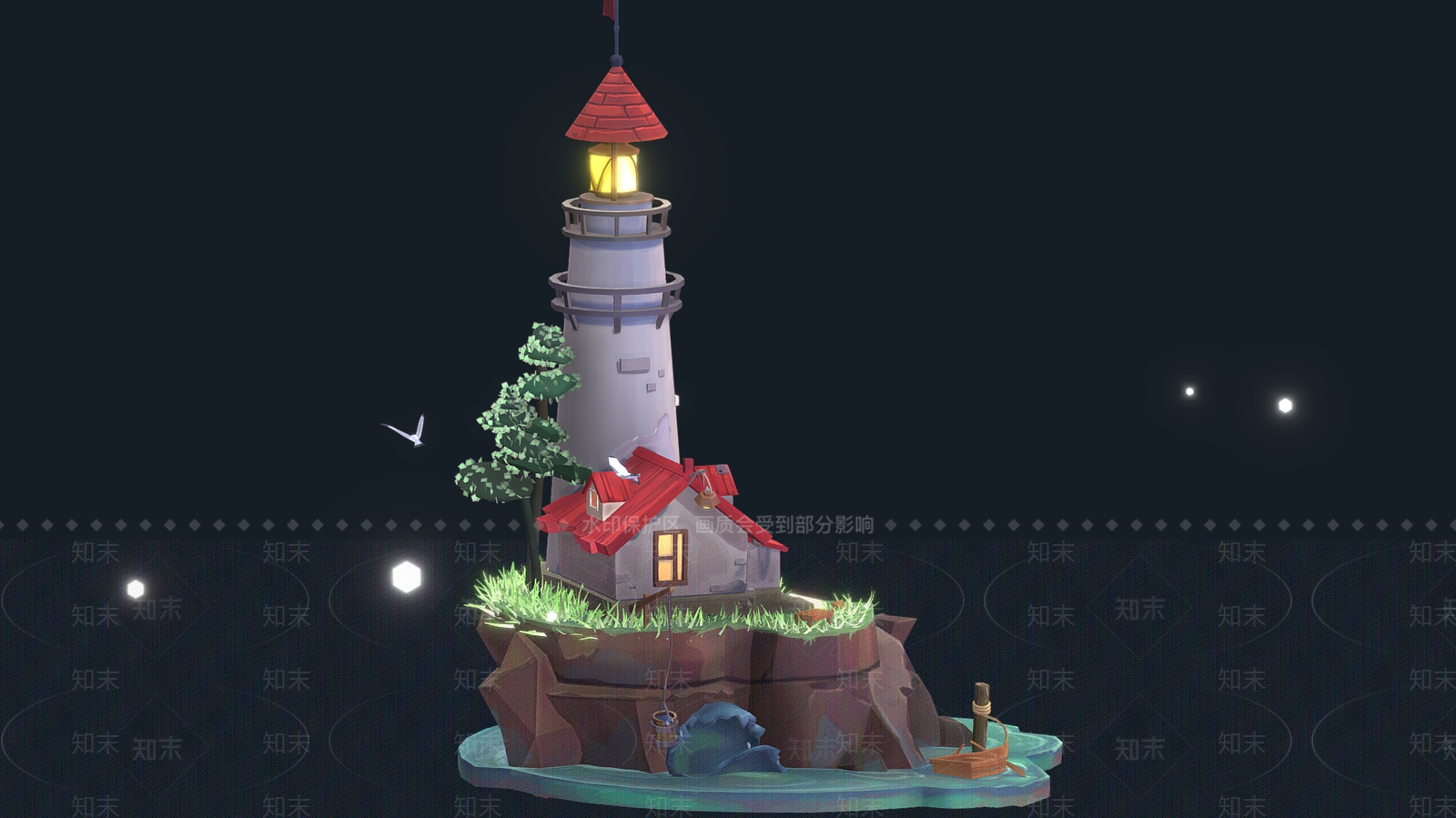 现代艺术风格建筑3D模型下载【ID:1184731132】