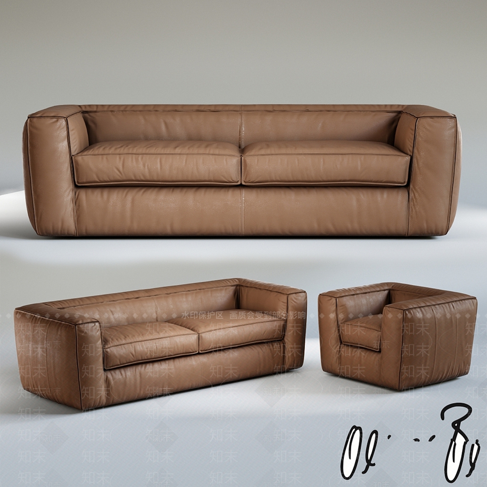其他沙发3D模型下载【ID:1184738969】