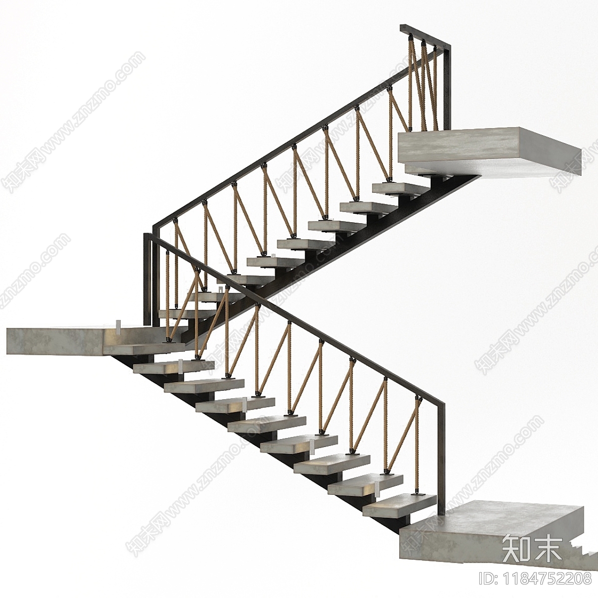 楼梯3D模型下载【ID:1184752208】