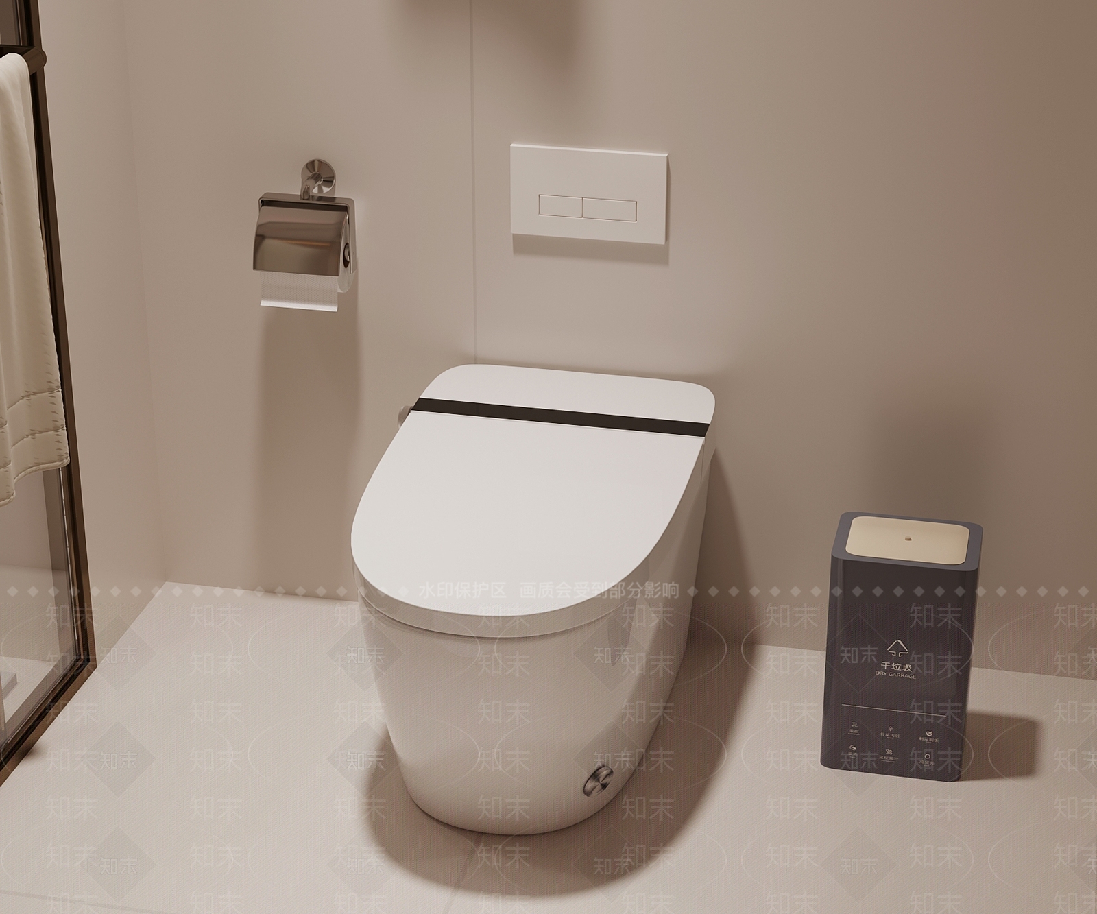 马桶3D模型下载【ID:1184756654】