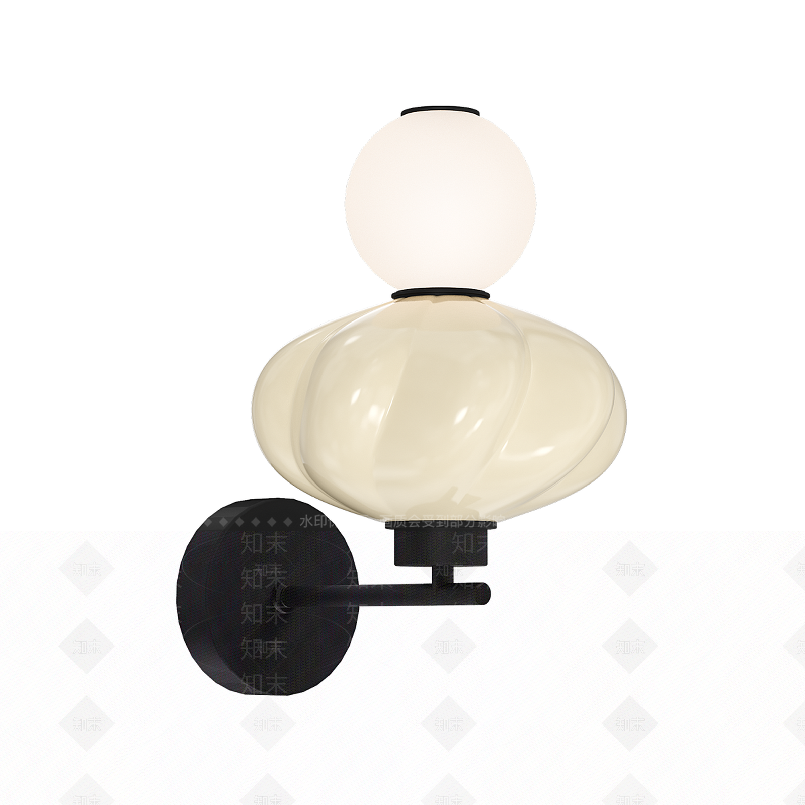 现代壁灯3D模型下载【ID:1184766739】