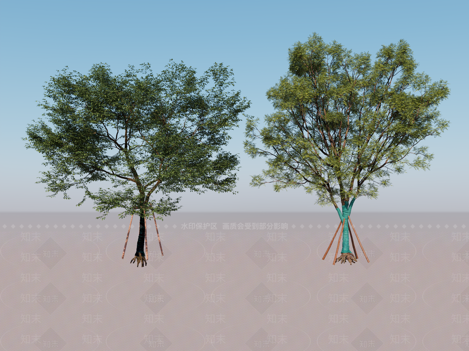 乔木3D模型下载【ID:1184773490】