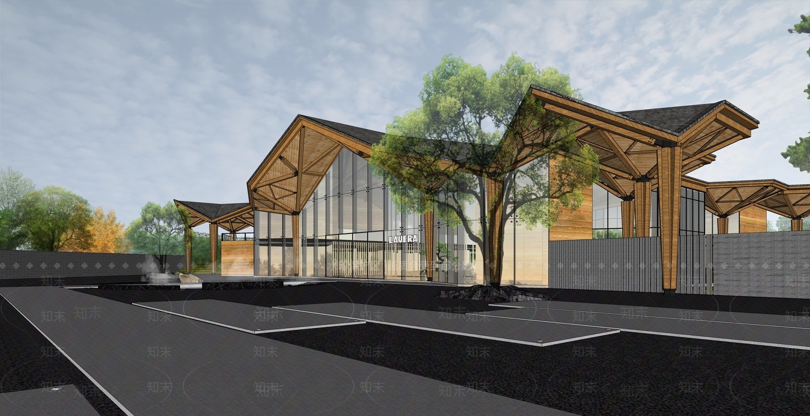 现代小公建SU模型下载【ID:1184781054】