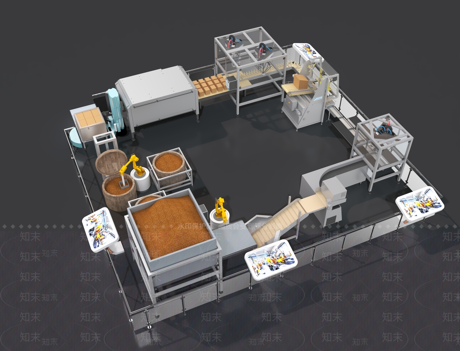 工业设备3D模型下载【ID:1184789096】