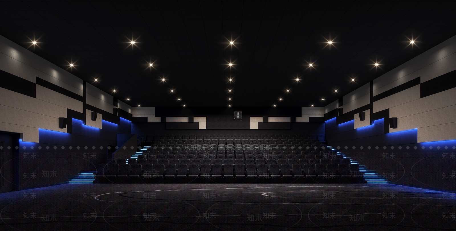 现代电影院3D模型下载【ID:1184789794】