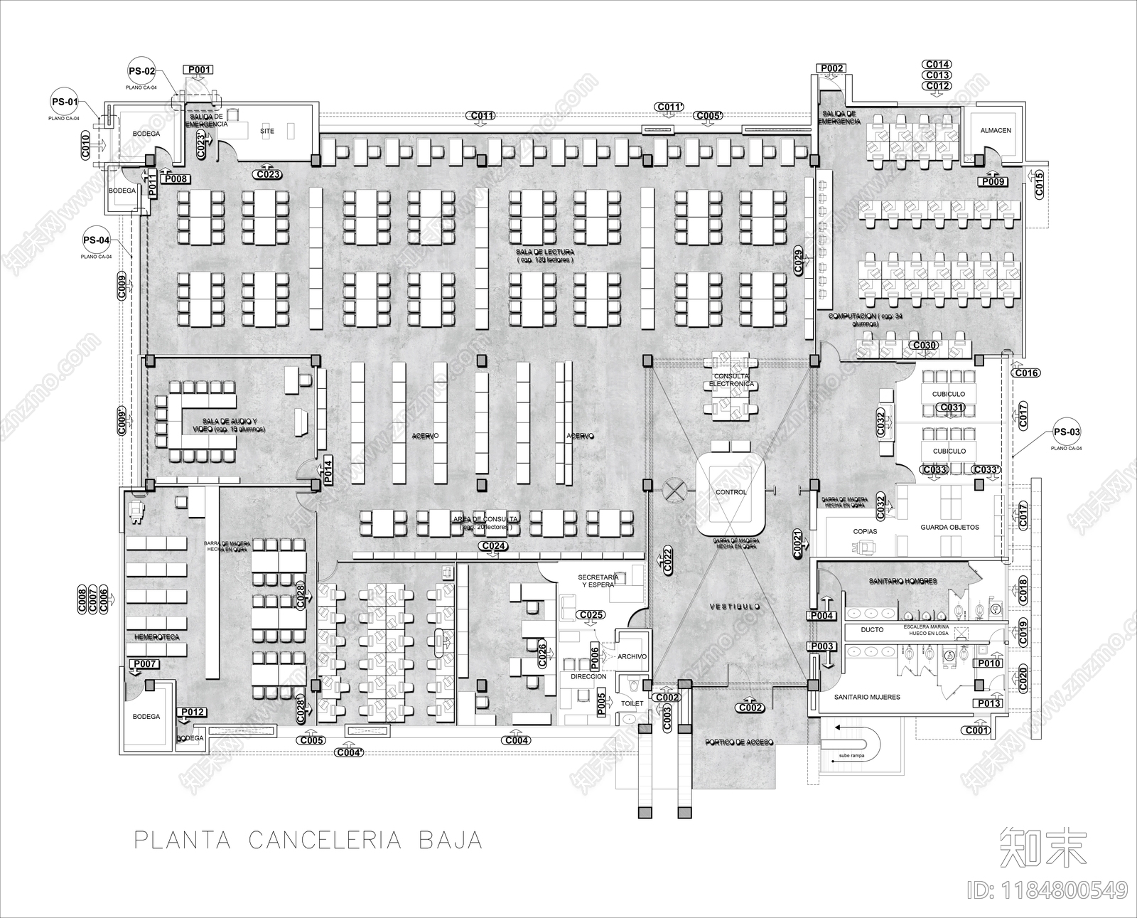 工装平面图施工图下载【ID:1184800549】