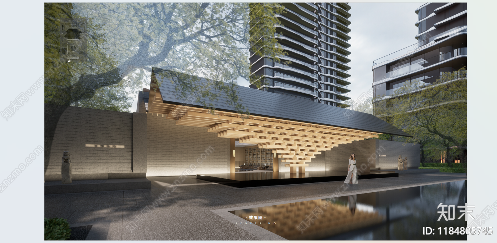 现代示范区景观下载【ID:1184805745】