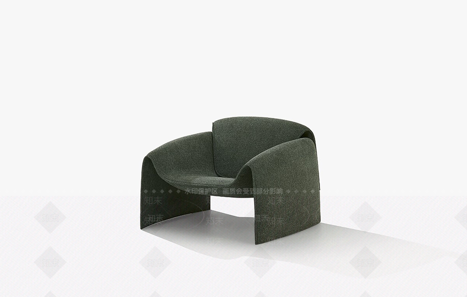 现代户外椅3D模型下载【ID:1184830622】