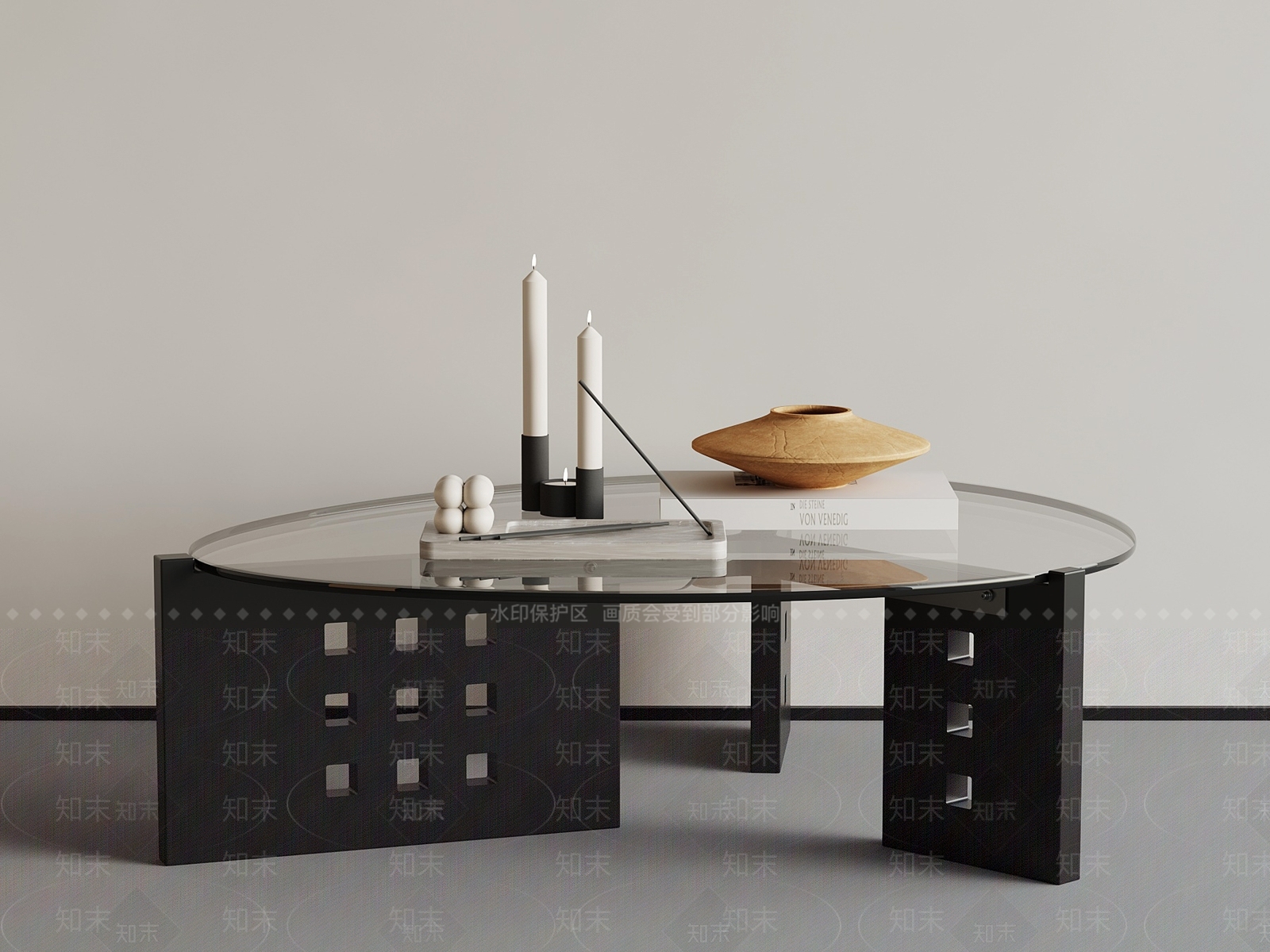 法式茶几3D模型下载【ID:1184845669】