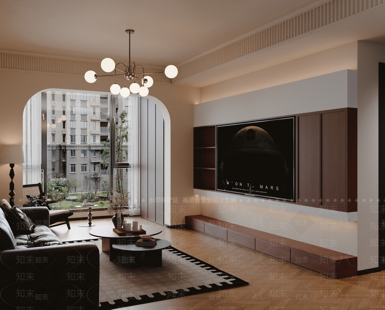 复古家居餐厅3D模型下载【ID:1215008849】