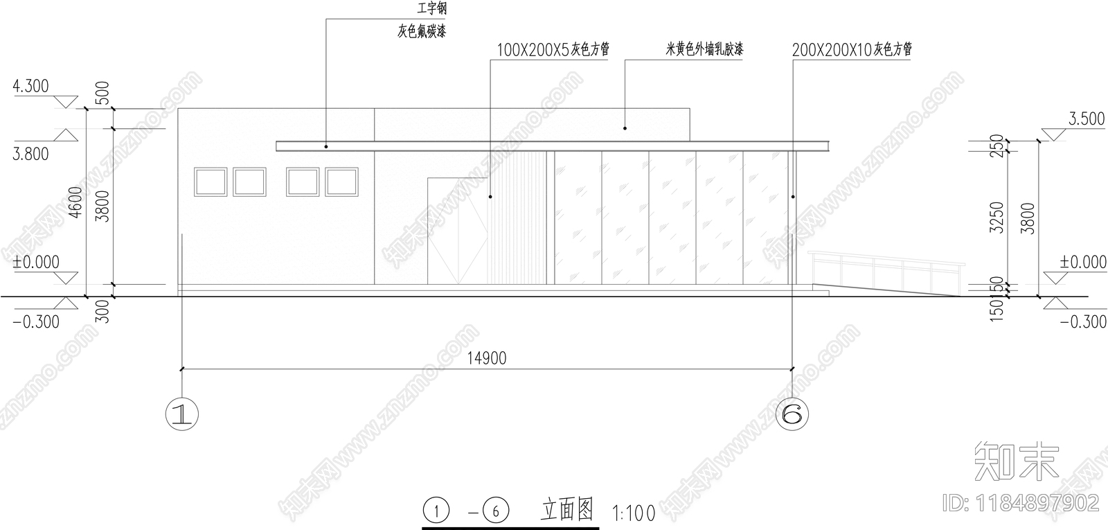 现代简约公厕施工图下载【ID:1184897902】