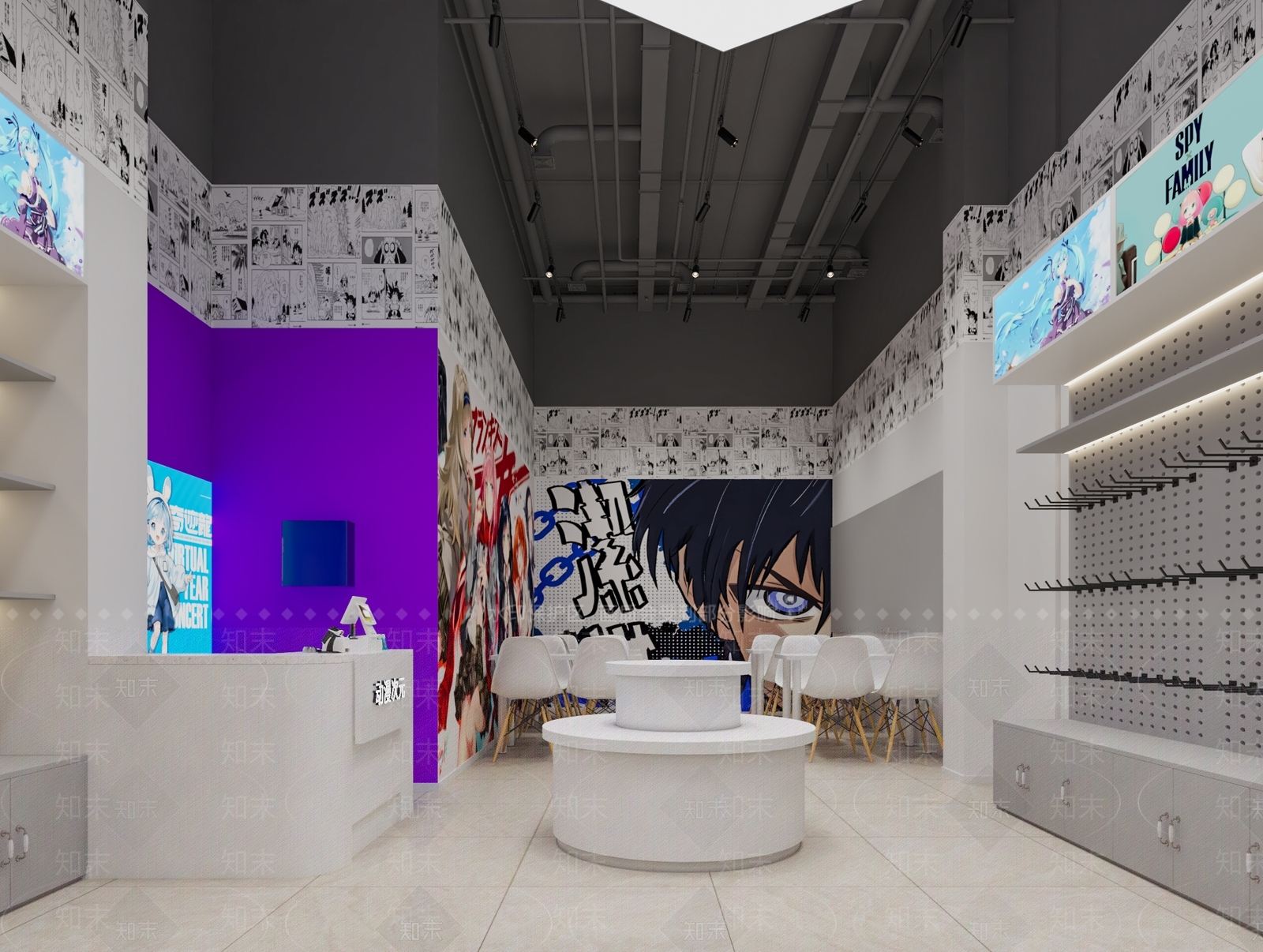现代其他商业空间3D模型下载【ID:1184874707】