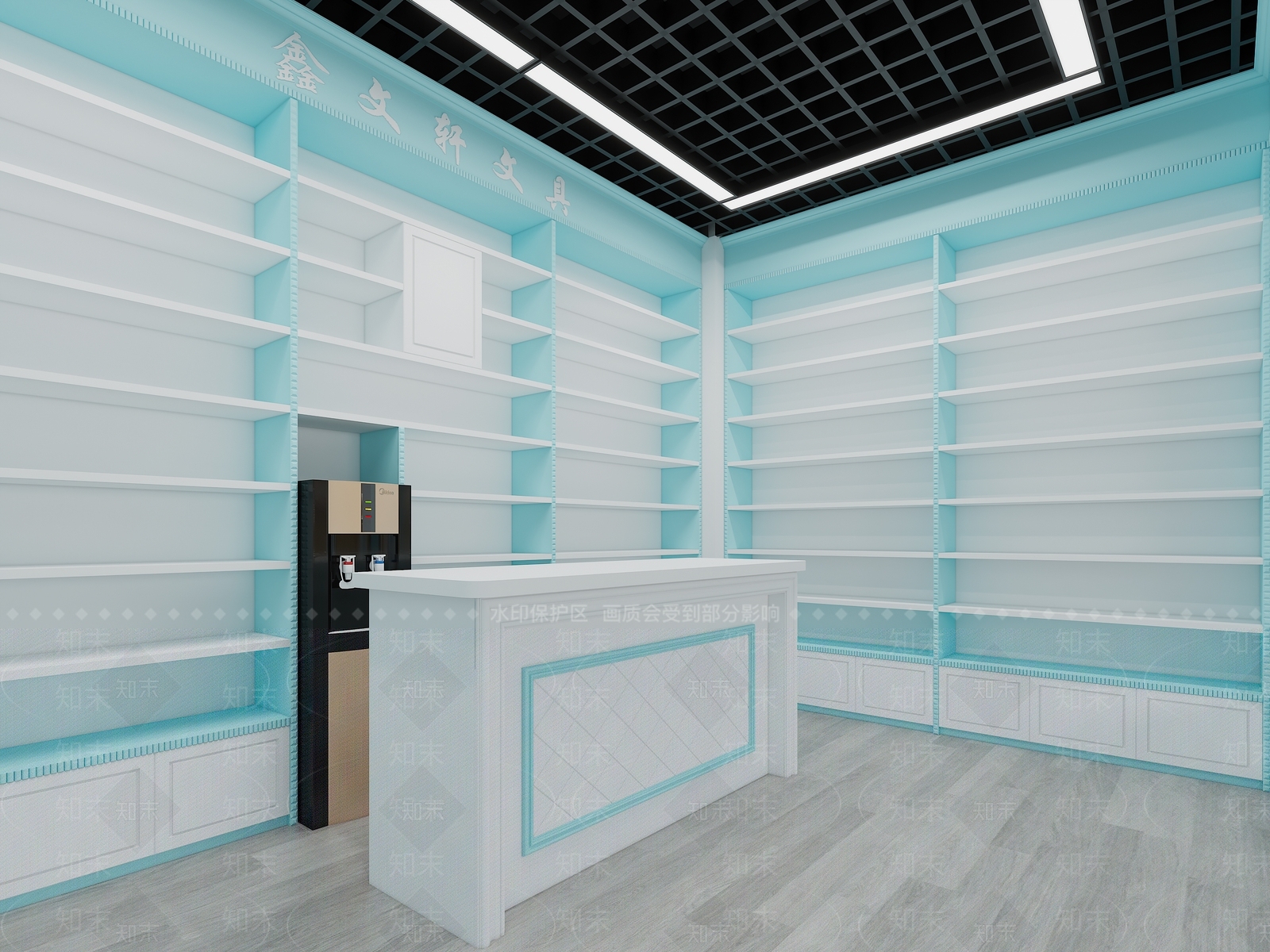现代玩具礼品店3D模型下载【ID:1184878702】