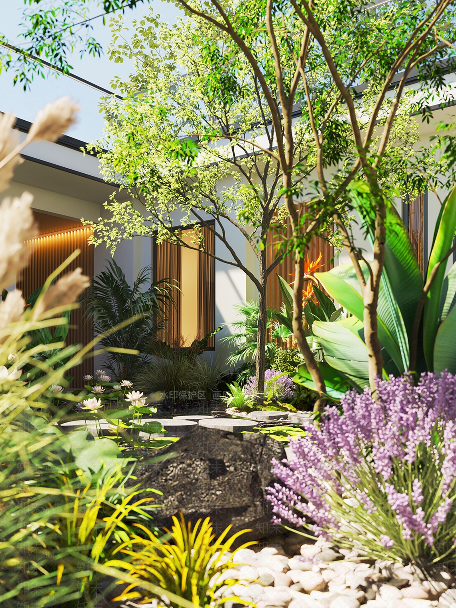 现代其他景观3D模型下载【ID:1184883213】