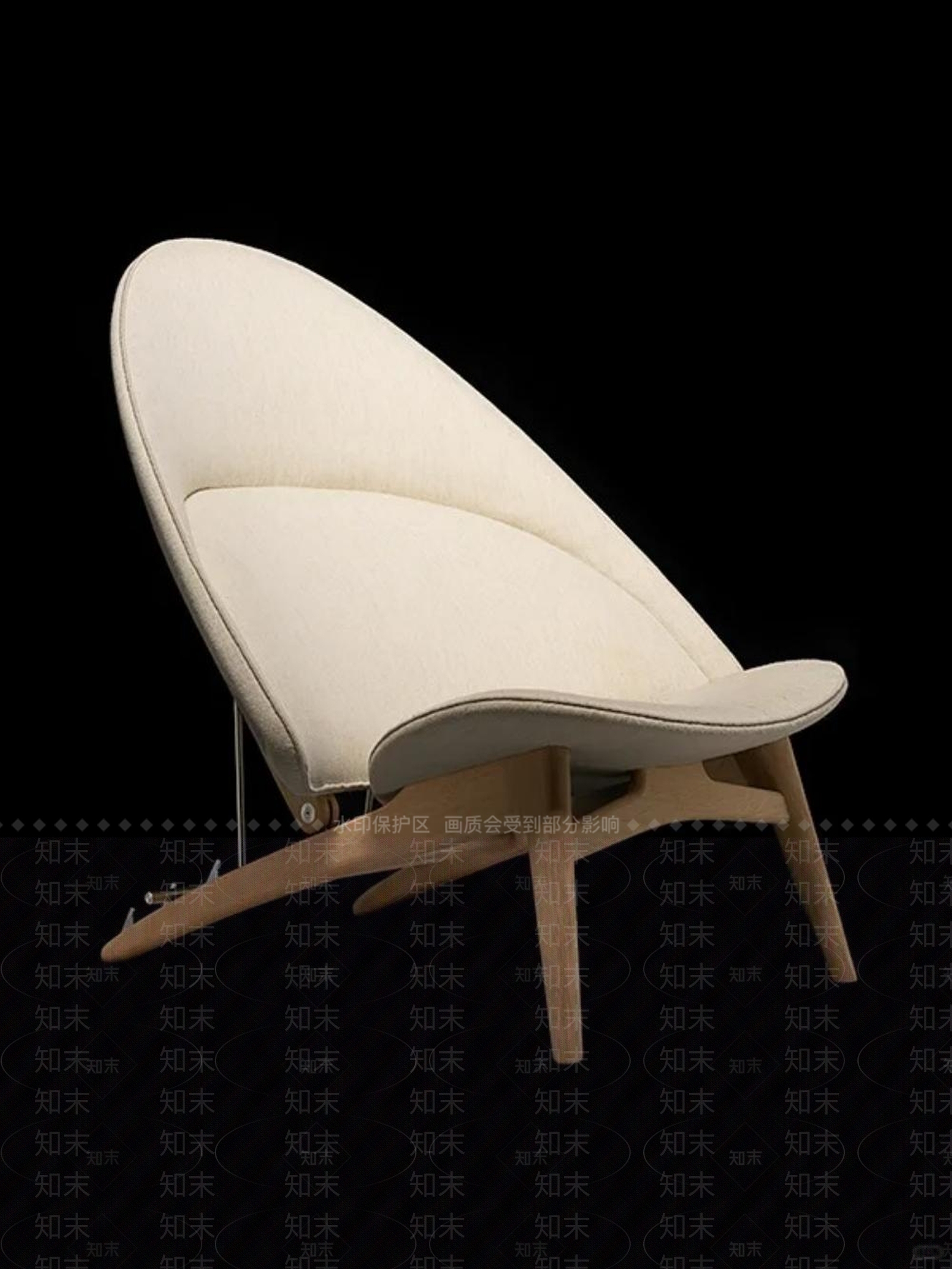 现代躺椅3D模型下载【ID:1184883415】