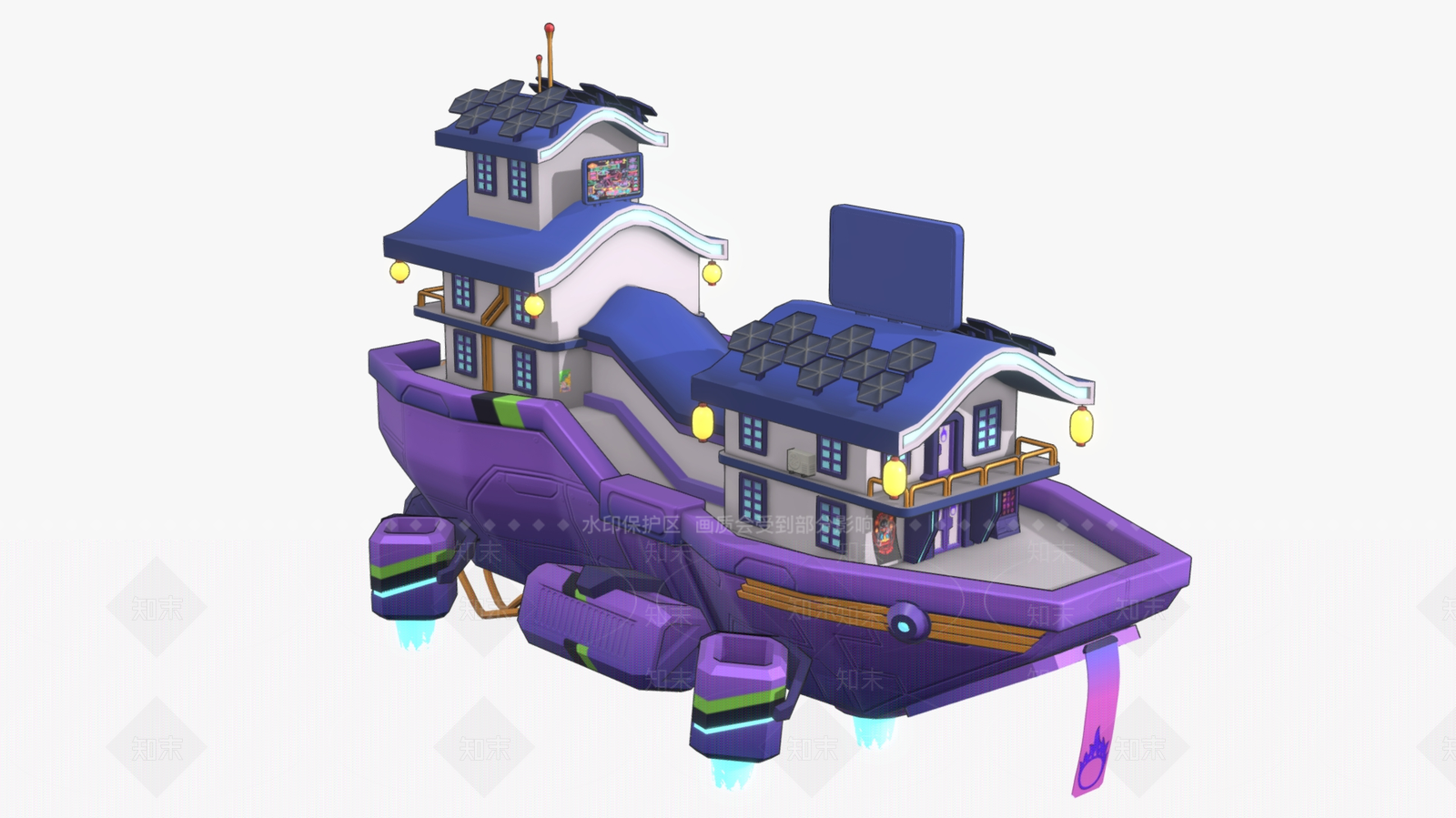 船3D模型下载【ID:1184885761】