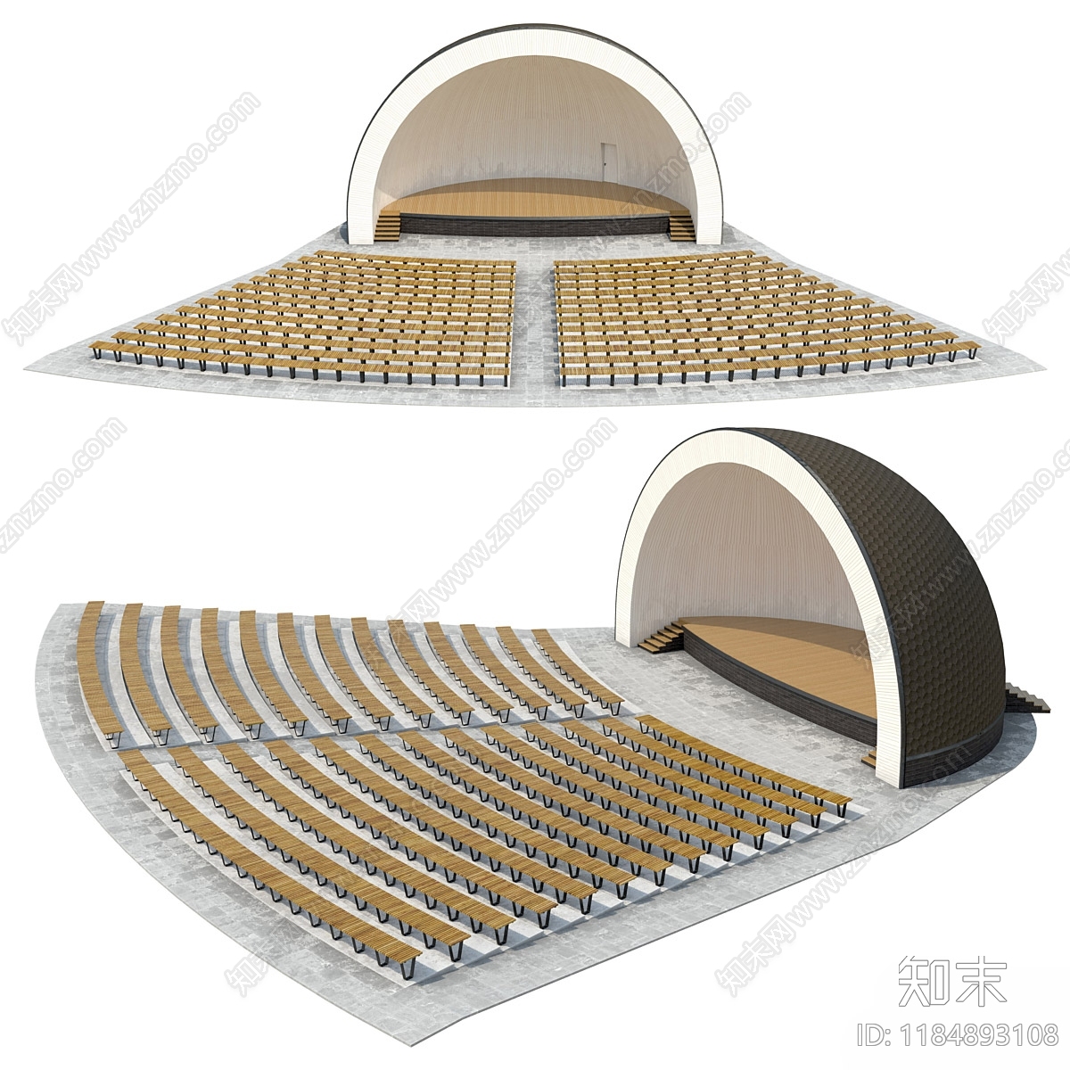 现代复古其他公共建筑3D模型下载【ID:1184893108】