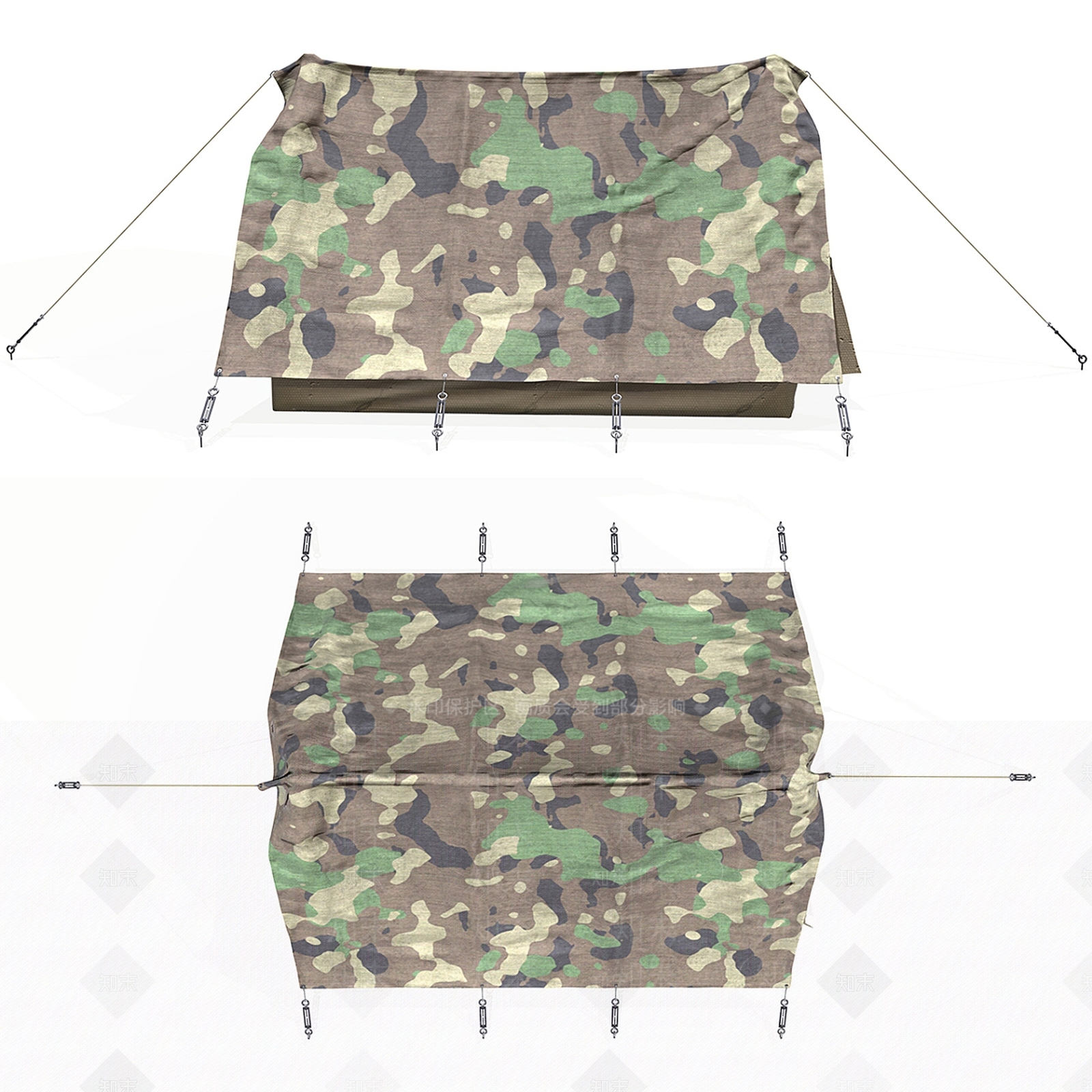 帐篷3D模型下载【ID:1184894601】