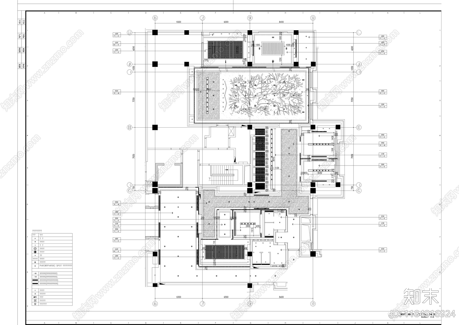 现代日式其他餐饮空间cad施工图下载【ID:1184916924】