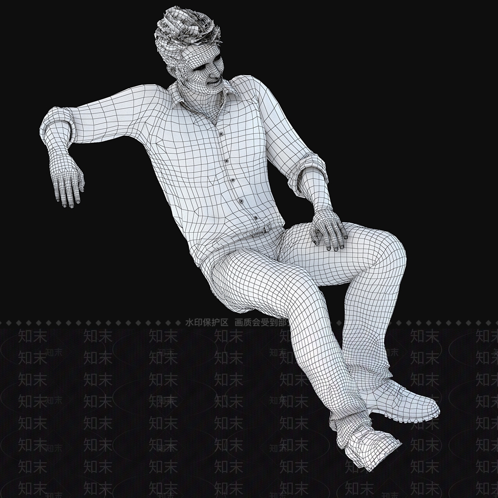 其他动物3D模型下载【ID:1184925318】