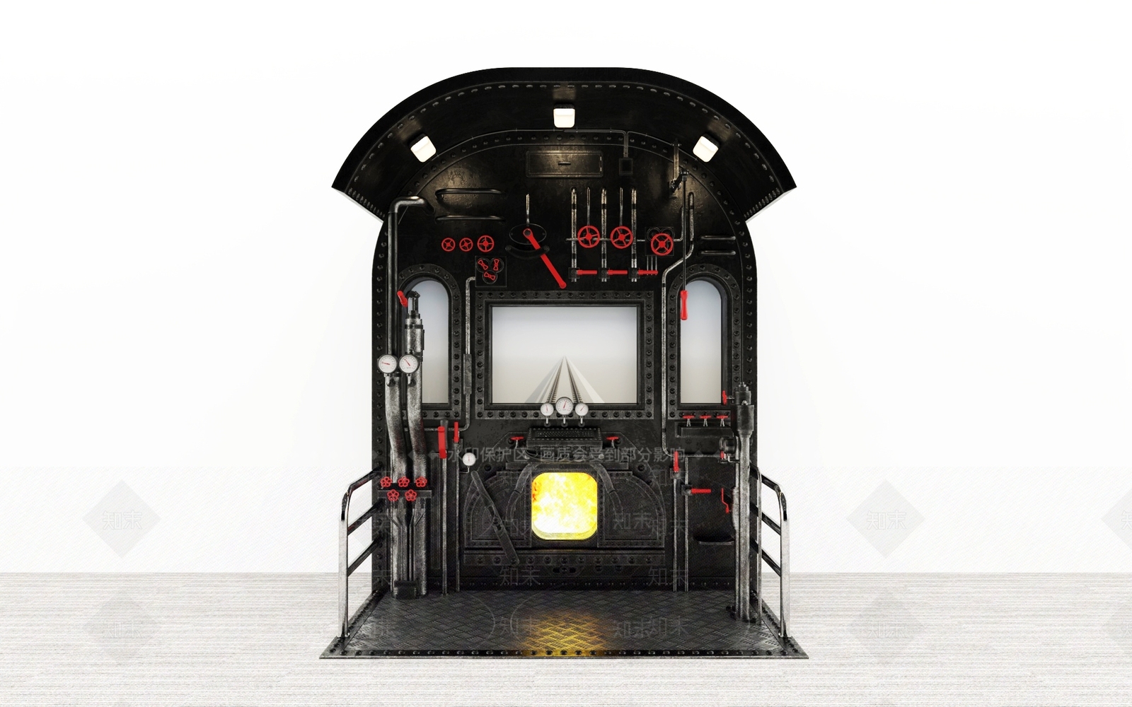 公用器材3D模型下载【ID:1184927061】