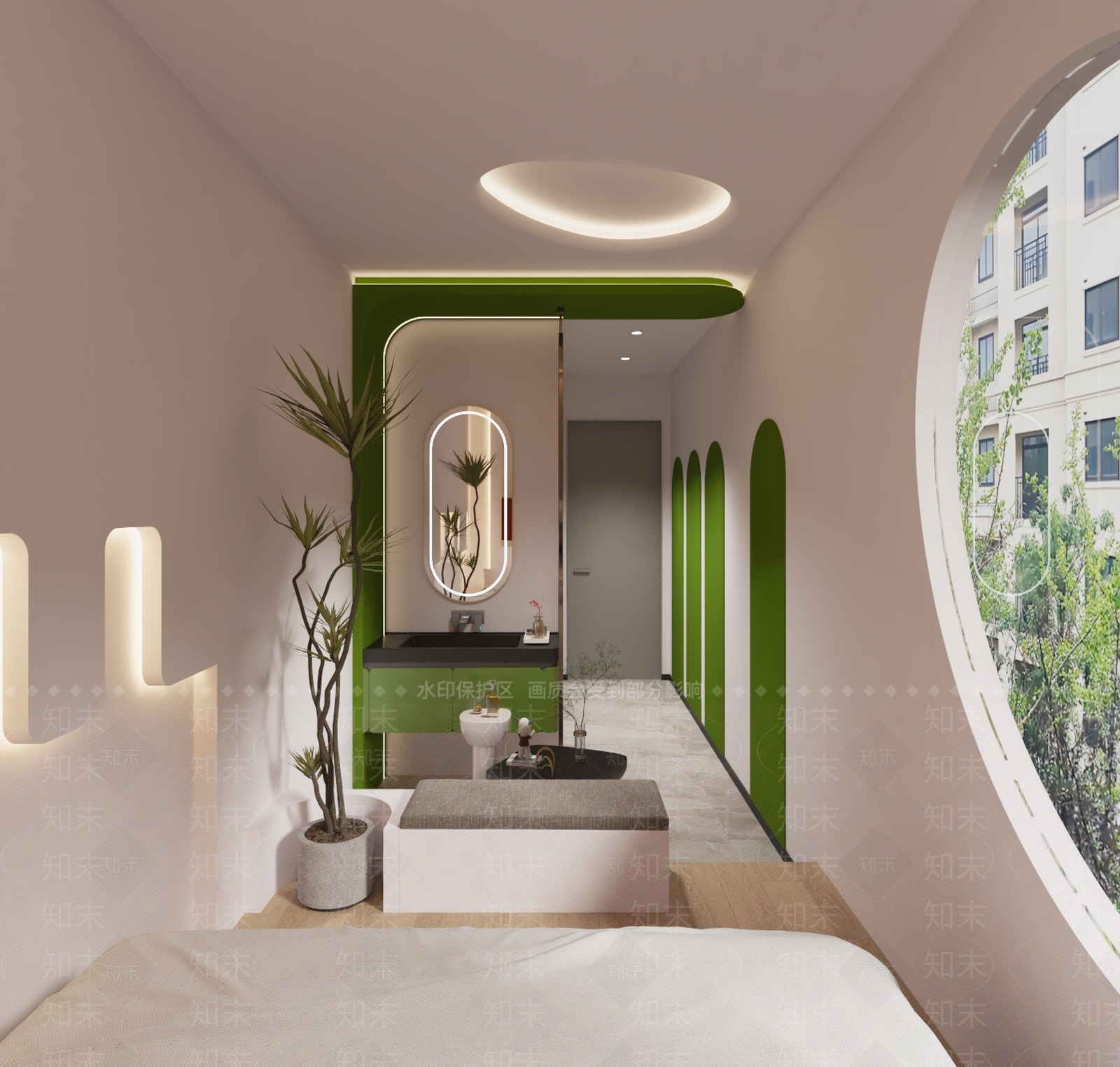 侘寂民宿3D模型下载【ID:1184973028】