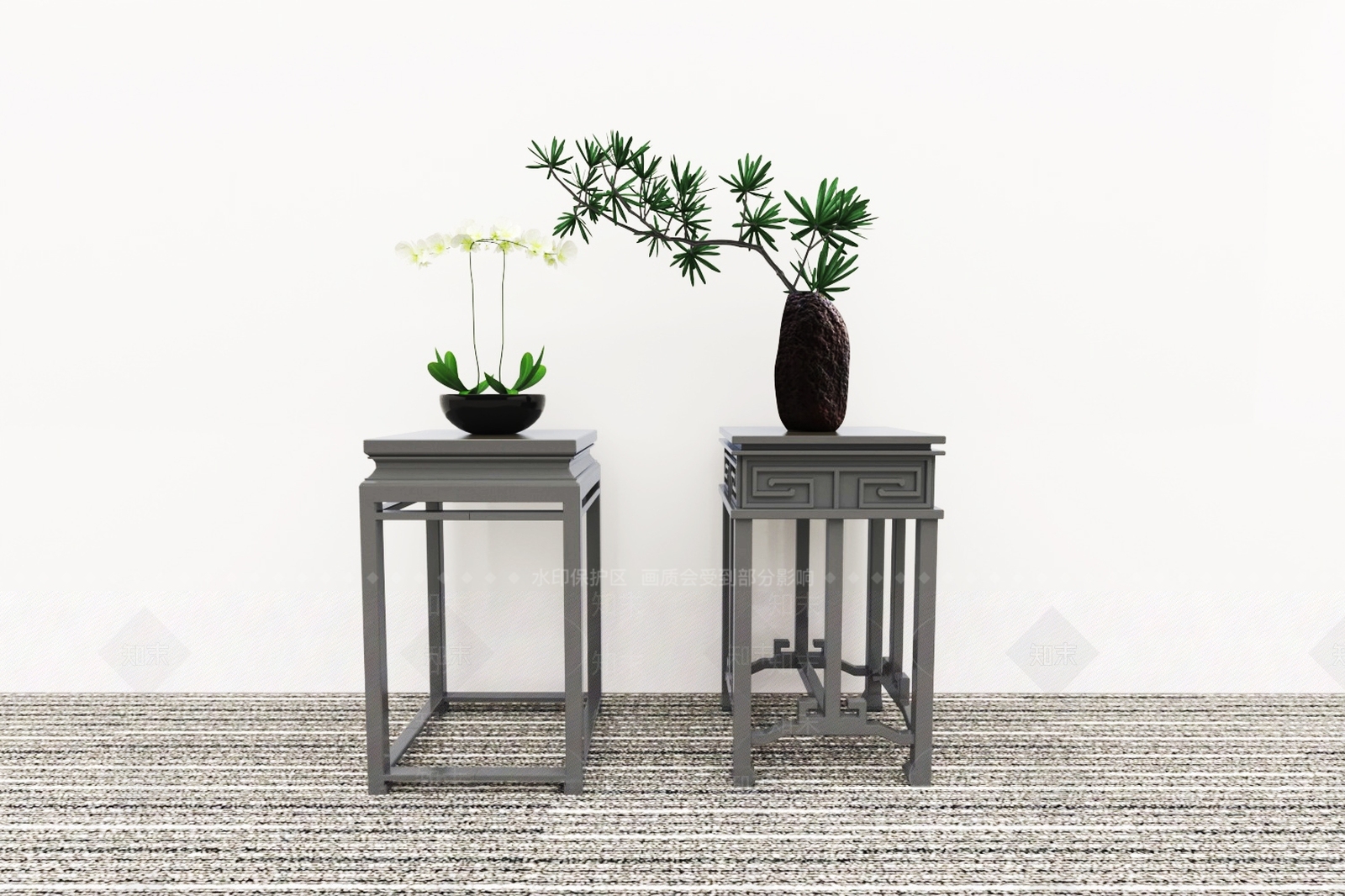 花草SU模型下载【ID:1184975081】