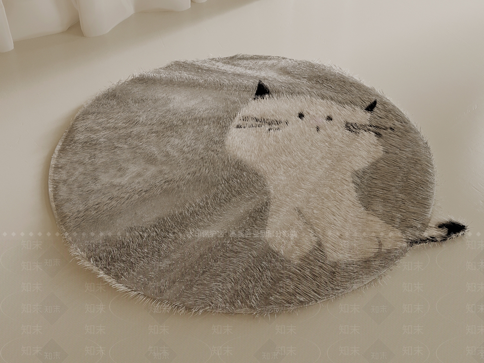 现代地毯3D模型下载【ID:1184986384】