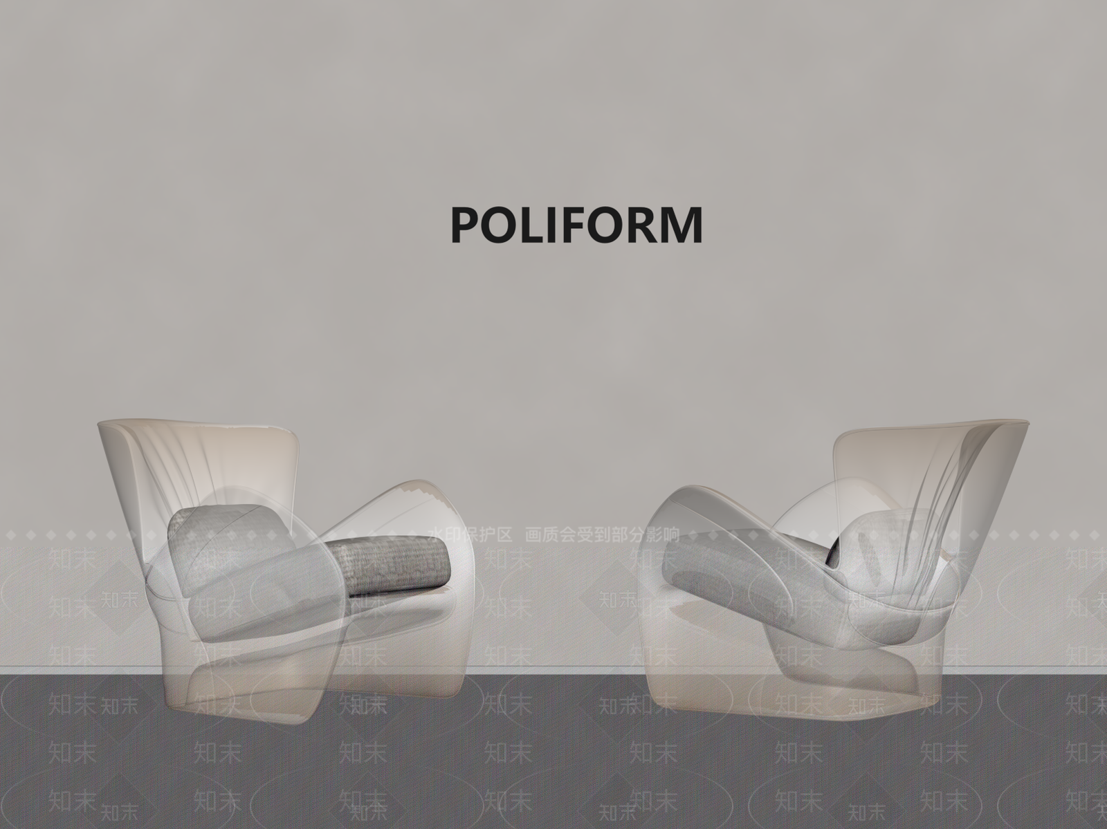 现代躺椅SU模型下载【ID:1184987239】
