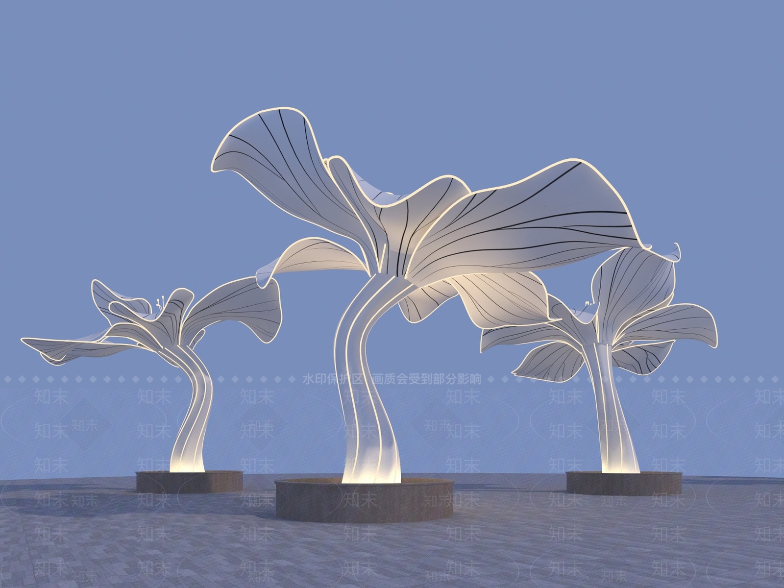 现代公园3D模型下载【ID:1184997409】