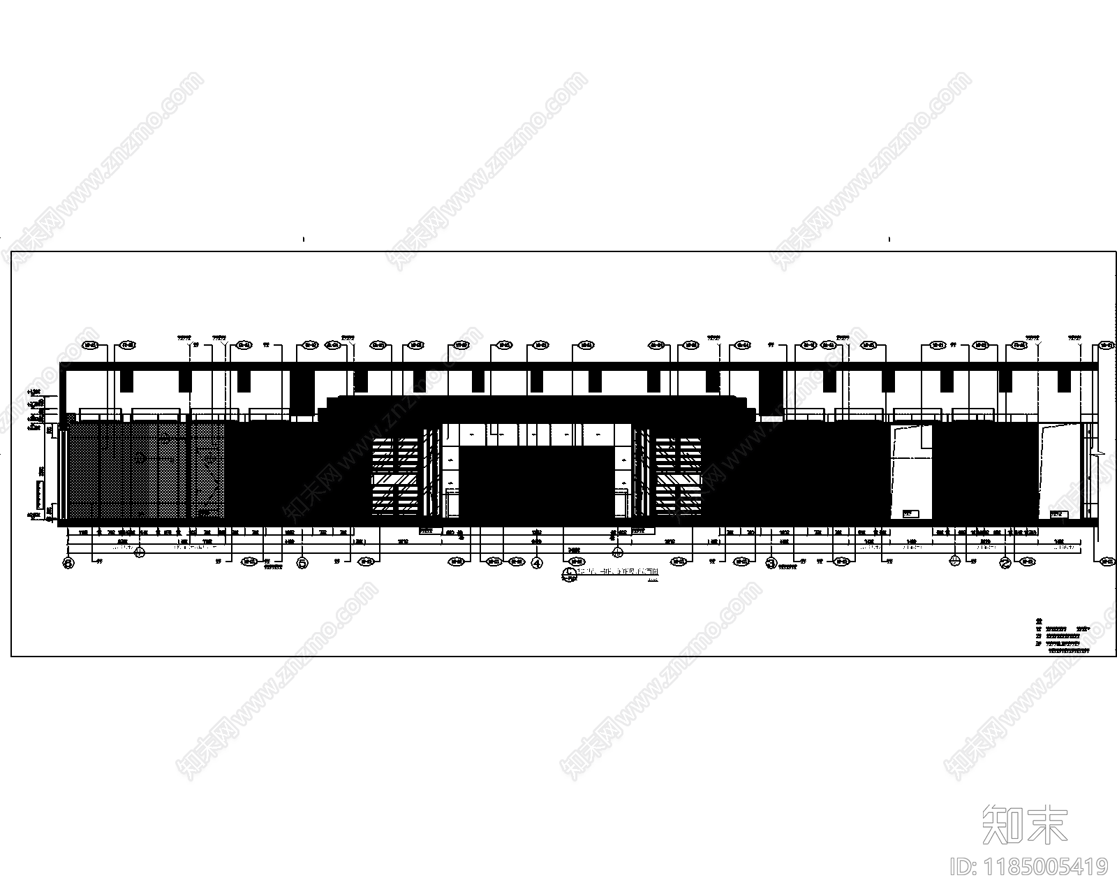 现代会所cad施工图下载【ID:1185005419】