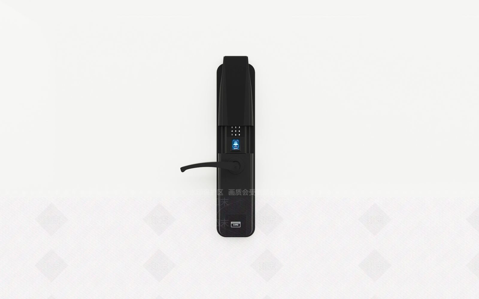 现代门把手SU模型下载【ID:1185006615】