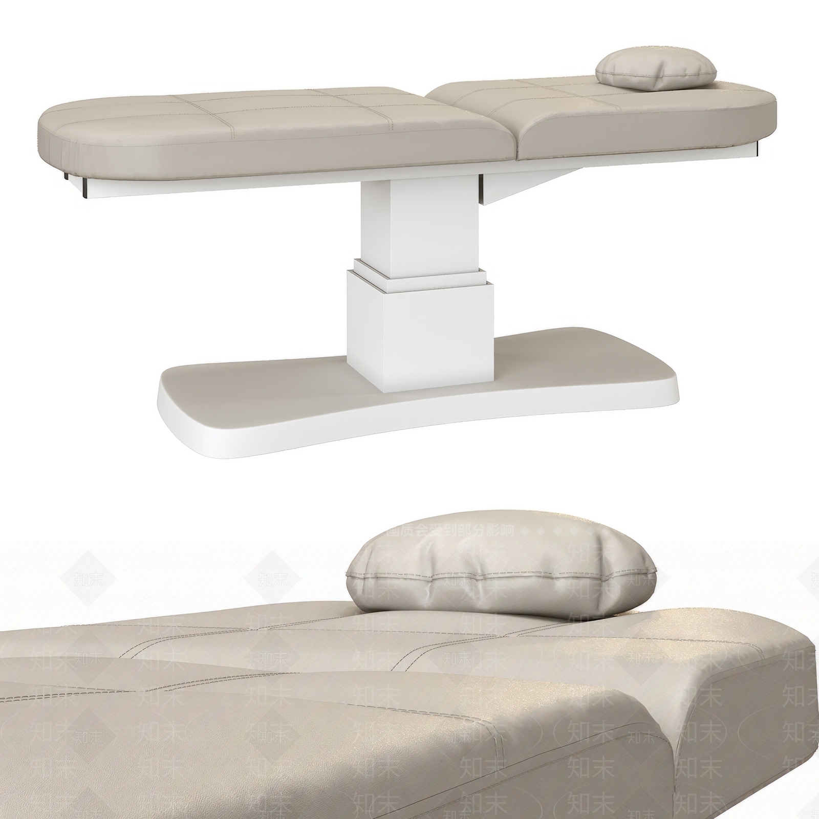 现代按摩沙发床3D模型下载【ID:1185024179】